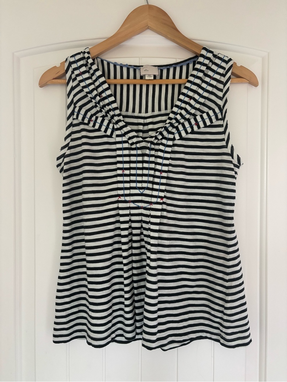 🔵 2 for $14 | Sleeveless Postmark by Anthropologie | Stripped | Size M